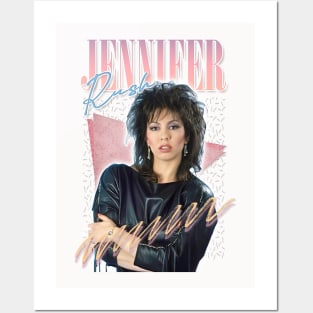 Jennifer Rush / 80s Retro Fan Art Design Posters and Art